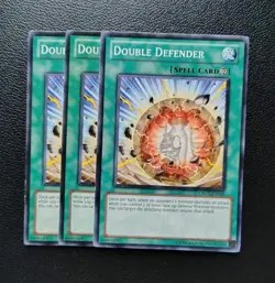 Yu-Gi-Oh - Double Defender 3X - Full Playset - Image 1