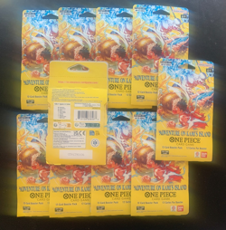 One Piece TCG OP-15 Adventures On Kami's Island Factory Sealed 10 Pack Lot #4 - Image 2