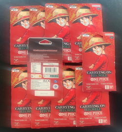 One Piece TCG OP-13 Carrying On His Will Factory Sealed 10 Booster Pack Lot #3 - Image 2