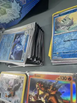 SV: Obsidian Flames/Stellar Crown Bulk 450+ Cards NM-Mint 100+ Sleeved Holos - Image 3