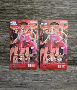 ONE PIECE Heroines EB-03 Lot x2 Sleeved Booster pack English Unopened In-Hand - Image 1