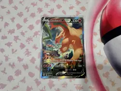 Pokemon TCG Charizard v Brilliant Stars Holo Ultra Rare Card 154/172 NM - Image 1