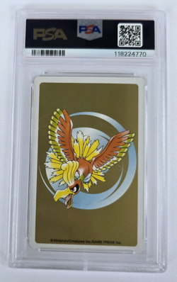 2000 Japanese Pokemon Scizor King of Clubs 212 Gold Playing Card PSA 10 Gem Mint - Image 2