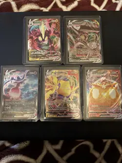Pokemon VMAX Card Lot of 5 From Various Sets NM Condition - Image 1