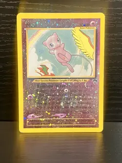 Mew 1/18 *SWIRL* 2001 Pokemon Southern Islands Reverse Holo Card - Image 2