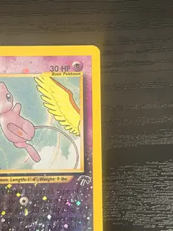 Mew 1/18 *SWIRL* 2001 Pokemon Southern Islands Reverse Holo Card - Image 5