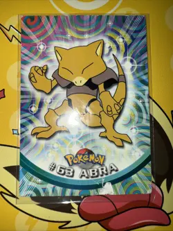 Pokemon #63 Abra Card Topps - Image 1