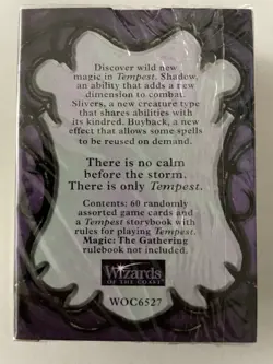 Magic: The Gathering Tempest The Rath Cycle Sealed 60 Card Booster Deck - Image 2