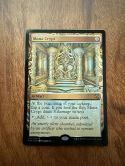 Mana Crypt Kaladesh Inventions Masterpiece NM Pristine Condition MTG Magic - Image 1