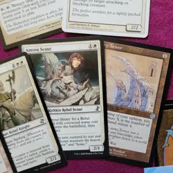 Lin Sivvi, Defiant Hero White **REBELS** Tribal Custom Commander Magic Deck MTG - Image 4