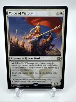 Voice of Victory MTG Tarkir: Dragonstorm | Near Mint - Image 1