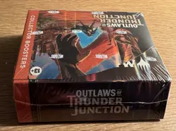 MTG Outlaws of Thunder Junction Collector Booster Box - Brand New, Sealed - Image 4