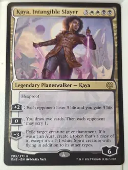 Kaya, Intangible Slayer- Phyrexia All Will Be One -Magic the Gathering MTG Nice! - Image 1