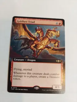 Goldlust Triad (Extended Art) Commander: Tarkir: Dragonstorm Regular - Image 1