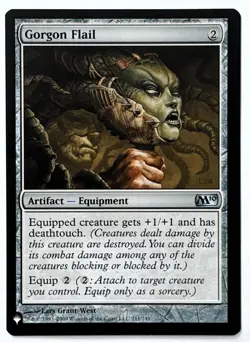 MTG Magic 2010 (M10 211) Gorgon Flail - NM Pack Fresh - Uncommon - The List - Image 1