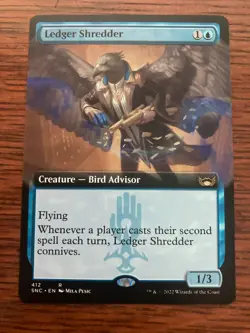 Ledger Shredder - Extended Art - New Capenna NM - Magic The Gathering MTG - Image 1