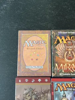 Lot Of 16 Magic The Gathering Starter Box Empty Revised Mirage Tempest Saga 6th 742818065214 - Image 2
