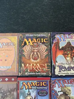 Lot Of 16 Magic The Gathering Starter Box Empty Revised Mirage Tempest Saga 6th 742818065214 - Image 3