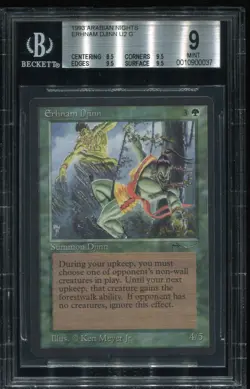 Erhnam Djinn Arabian Nights BGS 9 Mint Graded MTG magic #2771 - Image 1