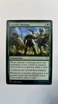MTG Commander AFC Garruk's Uprising #159 Forgotten Realms Magic the Gathering - Image 1