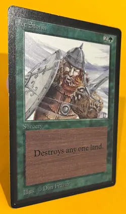 MTG ICE STORM Beta (OldManMTG 007-749) - Image 3
