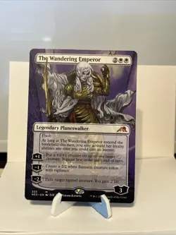 The Wandering Emperor (Borderless) Kamigawa: Neon Dynasty - Image 1