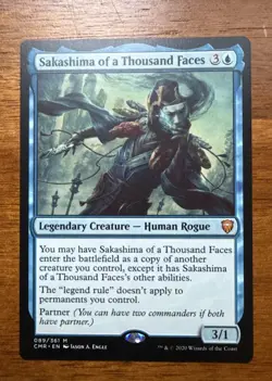 Sakashima of a Thousand Faces Commander Legends Regular Card NM Condition - Image 1