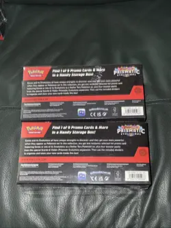 Pokemon TCG Scarlet & Violet Prismatic Evolutions Surprise Box - Lot of 2 SEALED - Image 3