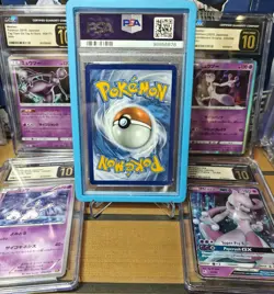 Bubble Mew Pokemon Scarlet and Violet Paldean Fates #232/091 Mew EX Psa 10 - Image 2