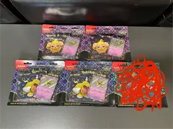 Pokemon TCG Paldean Fates Tech Sticker Collection Lot of 4,New Sealed - Image 1