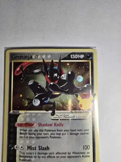 Sealed Greninja Gold Star SWSH144 Pokemon Celebrations Sealed Promo - Image 3