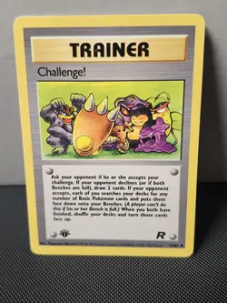 Pokemon - Challenge - Team Rocket 74/82 1st Edition - Uncommon - LP - Image 1