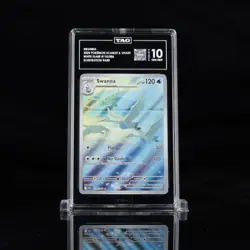 Pokemon TCG White Flare Swanna 110/86 Illustration Rare TAG 10 GEM MINT - Image 1