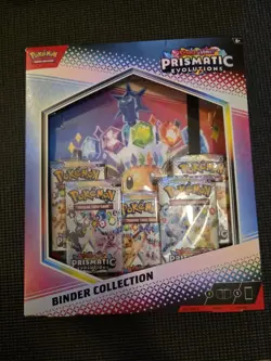 Pokemon Prismatic Evolutions Binder Collection NEW SEALED - Image 1