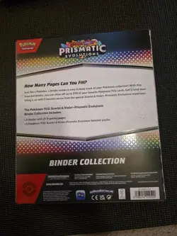 Pokemon Prismatic Evolutions Binder Collection NEW SEALED - Image 2