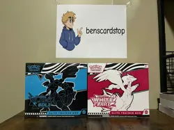 Pokemon Black Bolt and White Flare Elite Trainer Box ETB Set of 2 - NEW/SEALED - Image 1