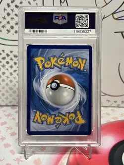 Pokemon 2019 TCG Reshiram & Charizard GX SM201 Black Star Promo Tag Team - PSA 8 - Image 2