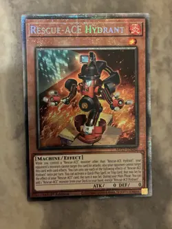 Yugioh! TCG - Rescue-ACE Hydrant - Starlight Rare - 2025 Mega-Pack - MP25-EN046 - Image 1