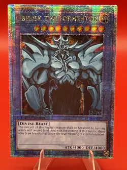 Yu-Gi-Oh! TCG Obelisk the Tormentor (Quarter Century Secret Rare) - Legendary... - Image 1