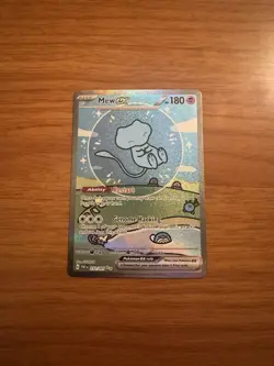 Pokemon Mew EX Special Illustration Rare Bubble Mew Paldean Fates 232/091 GREAT - Image 3