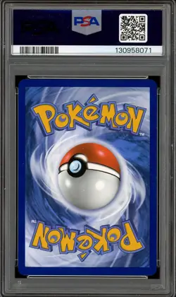 Pokemon Mega Evolution Three Pack Blister #007 Psyduck Cosmos Promo PSA 10 - Image 2