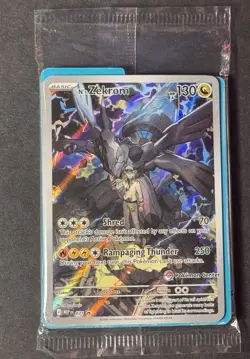 N's Zekrom #31 ( Pokemon Center Stamp) ETB Promo Ascended Heroes SEALED - Image 1
