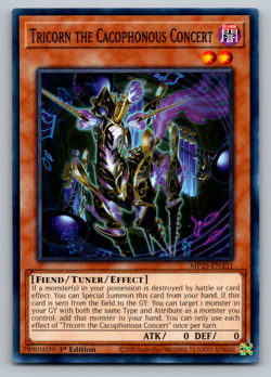 Tricorn the Cacophonous Concert MP25-EN331 Yu-Gi-Oh! 2025 Mega Pack Regular - Image 1