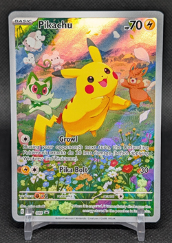 Pikachu SVP 088 Black Star Promo 88 Paldea Adventure Chest Pokemon - Image 1