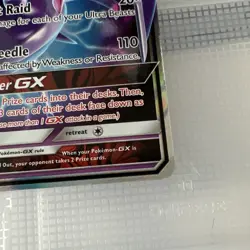 Pokemon TCG Naganadel GX SM125 SM Promo Holo Stage 1 210HP Eng Ultra Beast - Image 3