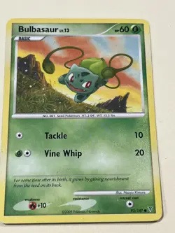Bulbasaur 93/147 Common Supreme Victors Pokemon MP-HP Pokemon TCG - Image 1