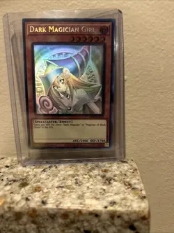 Yu-Gi-Oh! TCG Dark Magician Girl Ghost Rare 1st Edition NM Condition - Image 1