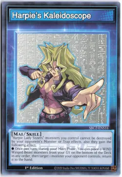 Yugioh - Harpie's Kaleidoscope SBC2-ENS16 1st Edition - Speed Duel: Battle City - Image 1