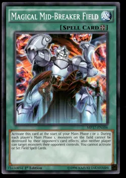 Magical Mid-Breaker Field MP17-EN106 Yu-Gi-Oh 1st Edition NM - Image 1