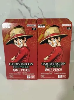 One Piece OP-13 CARRYING ON HIS WILL Sleeved Booster Pack Brand New Sealed 🔥 - Image 1